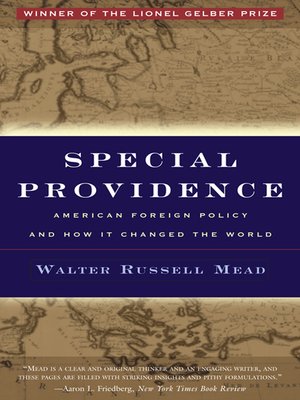 cover image of Special Providence